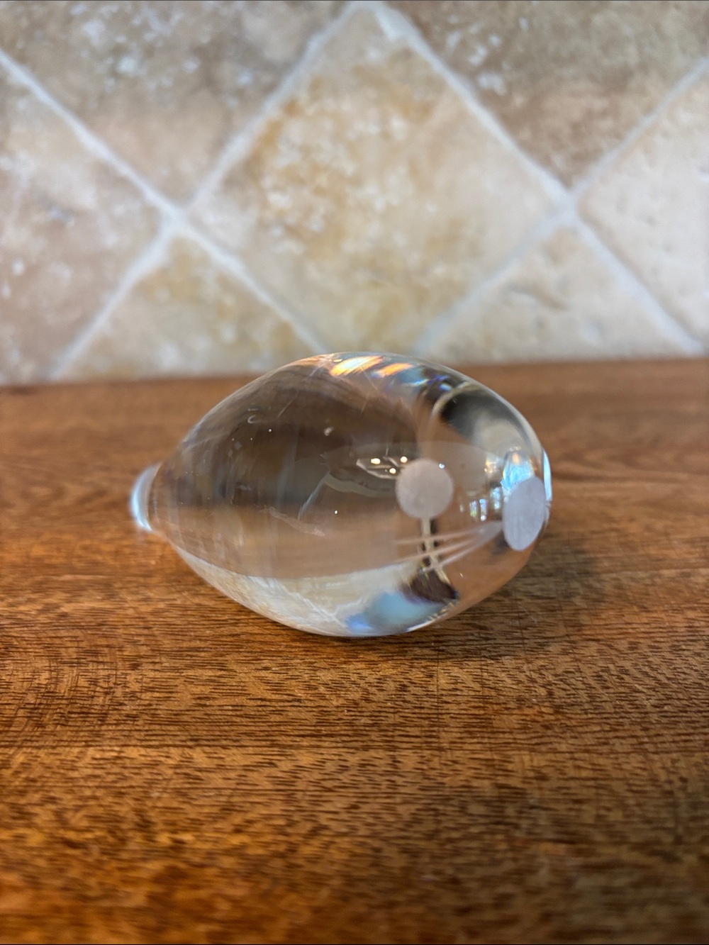 Vintage Crystal Paperweight Sea Pup /Seal /Sea Lion Pasco Hadeland Norway